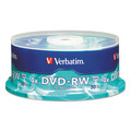 Office Electronics & Batteries | Verbatim 95179 4.7 GB 4x DVD-RW Rewritable Disc - Silver (30/Pack) image number 1