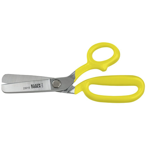 Scissors | Klein Tools 23015 9.75 in. Single-Serrated Blade Blunt Shear image number 0