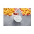 Cutlery | Dart 6JL Vented Plastic Lids for 3.5 oz to 6 oz. Foam Containers - White (1000/Carton) image number 5