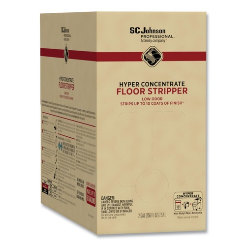 Bulk Savings Pricing 2 | SC Johnson 680076 2 Gallon Bag-in-Box Low Odor Hyper Concentrate Floor Stripper (1/Carton) image number 0