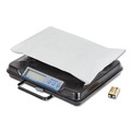 Mailroom Equipment | Brecknell GP100 100 lbs. Capacity 12.5 in. x 10.95 in. x 2.2 in. Platform Portable Electronic Utility Bench Scale image number 6