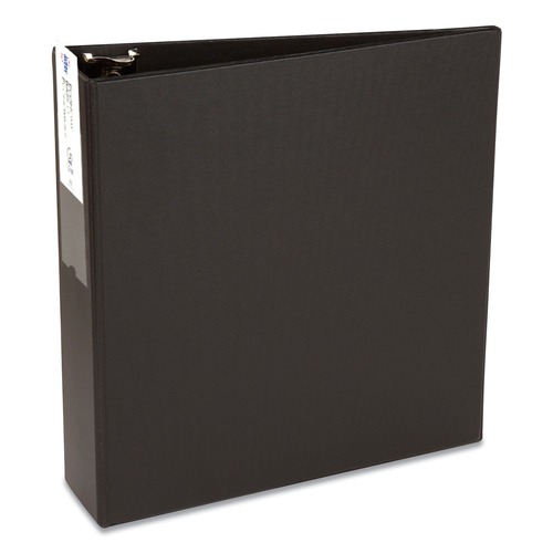 Office Jansan | Avery 04601 Economy 3 in. Capacity 11 in. x 8.5 in. 3-Ring Non-View Binder - Black image number 0