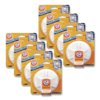 Arm & Hammer 33200-01710 5.5 oz. Fridge Fresh Baking Soda - Unscented (8/Carton)