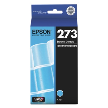 Epson Claria (273) 300 Page-Yield Ink Cartridge - Cyan