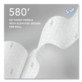 Paper Towels and Napkins | Scott 47032 1-Ply 8 in. x 580 ft. Traditional Business Slimroll Towels - White/Pink (6 Rolls/Carton) image number 5