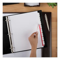 Office Jansan | Avery 11439 Index Maker 11.25 in. x 9.25 in. 8-Tab Extra Wide Tab Print and Apply Clear Label Dividers - White (1-Set) image number 6