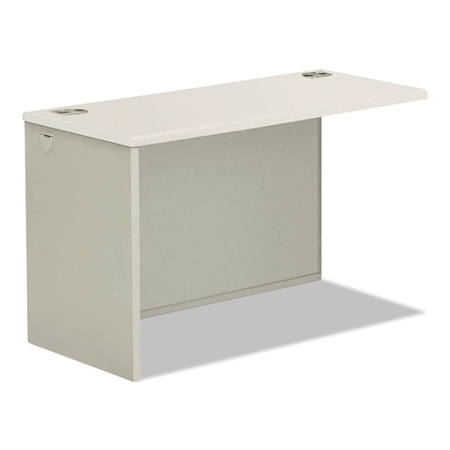Office & Office Supplies | HON H38946L.B9.Q 38000 Series 33.75 in. x 65 in. x 4.19 in. Left Return Shell - Silver Mesh/Light Gray image number 0