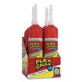 Caulk and Adhesive Guns | Flex Seal Products CFSWHTR100 4.6 oz Flex Caulk Hi-Performance Hybrid Caulk - Dries White (4/Carton) image number 0