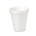 Food Trays, Containers, and Lids | Dart 4J4 4 oz. Foam Drink Cups (1000/Carton) image number 0