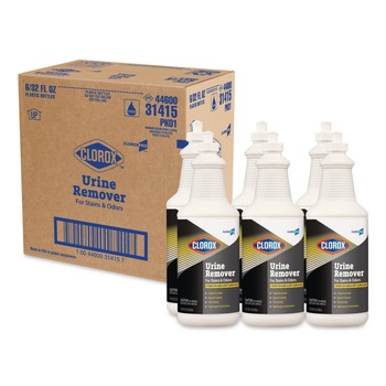 Clorox 32 oz. Pull Top Bottle Urine Remover for Stains and Odors (6/Carton)