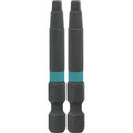 Bits and Bit Sets | Makita A-96718 Makita ImpactX #3 Square Recess 2 in.Power Bit, 2/pk image number 0