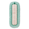 Cleaning & Janitorial Supplies | Rubbermaid Commercial FGQ41800GR00 18 in. Microfiber Dust Pad with Fringe - Green (6/Carton) image number 1