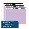 Notebooks & Pads | Roaring Spring 74535 WIDE 11 in. x 8.5 in. Sheets Landscape Format Writing Pad - Assorted Colors (12/Carton) image number 6