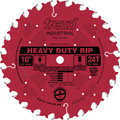 Blades | Freud LM72R010 10 in. 24 Tooth Heavy-Duty Rip Saw Blade image number 0