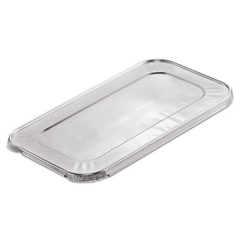 Handi-Foil 6.4 in. x 12.7 in. x 0.5 in. Steam Pan Foil Lids for One-Third Size Pan (200/Carton)