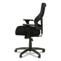  | Alera ALEELT4214S Elusion II Series 275 lbs. Capacity Mesh Mid-Back Synchro Seat Slide Chair - Black image number 4