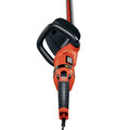 Hedge Trimmers | Black & Decker HH2455 120V 3.3 Amp Brushed 24 in. Corded Hedge Trimmer with Rotating Handle image number 4