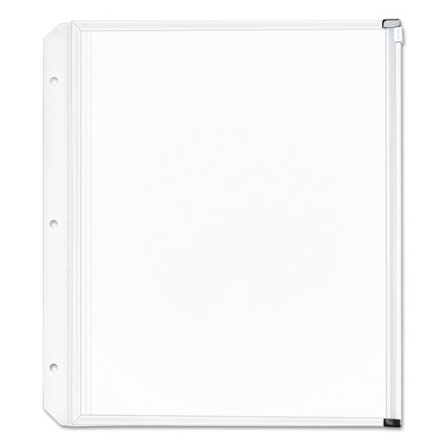 Customer Appreciation Sale - Save up to $60 off | Cardinal 14201 11 in. x 8-1/2 in. Expanding Zipper Binder Pockets - Clear (3/Pack) image number 0