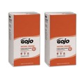 Cleaning & Janitorial Supplies | GOJO Industries 7556-02 5000 mL NATURAL ORANGE Pumice Hand Cleaner Refill - Citrus Scent (2/Carton) image number 0
