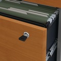 Office Filing Cabinets & Shelves | Bush WC72454CSU 35.75 in. x 23.38 in. x 29.88 in. Series C 2-Drawer Lateral File - Natural Cherry/Graphite Gray image number 2