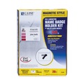 Office Jansan | C-Line 92843 3 in. x 4 in. Self-Laminating Magnetic Style Name Badge Holder Kit - Clear (20/Box) image number 0