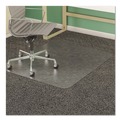 Office Jansan | Deflecto CM14443F 46 in. x 60 in. Rectangle Medium Pile Carpet SuperMat Frequent Use Flat Chair Mat - Clear image number 6