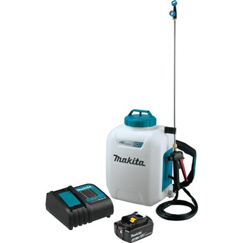 Makita XSU01SM1 18V LXT Lithium-Ion Cordless 2.6 Gallon Backpack Sprayer Kit (4 Ah)