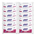 Cleaning & Disinfecting Wipes | PURELL 9371-12 1-Ply 7.4 in. x 9 in. Fragrance-Free Foodservice Surface Sanitizing Wipes - White (12 Pouches/Carton) image number 0