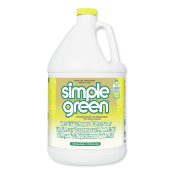 Simple Green 3010200614010 1 Gallon Bottle Lemon Scent Industrial Cleaner and Degreaser Concentrate (6/Carton)