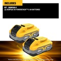Batteries | Factory Reconditioned Dewalt DCBP520-2R (2) 20V MAX POWERSTACK 5 Ah Lithium-Ion Batteries image number 11