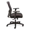  | Alera ALENV42B14 Envy Series 16.88 in. to 21.5 in. Seat Height Mesh Mid-Back Swivel/Tilt Chair - Black image number 5