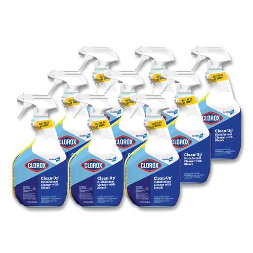 Cleaning & Janitorial Supplies | Clorox 35417 32 oz. Clean-Up Disinfectant Cleaner with Bleach (9/Carton) image number 0