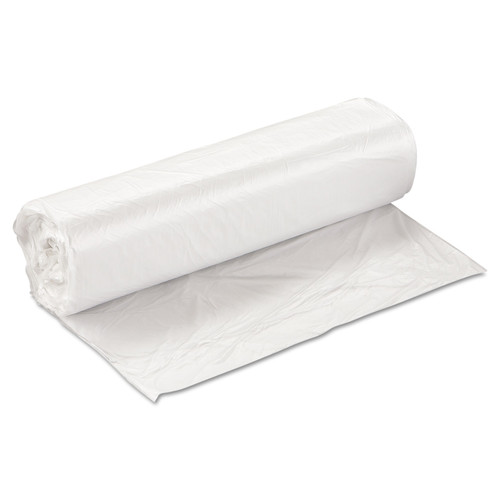 Trash Bags | Inteplast Group VALH3037N10 High-Density 30 Gallon 30 in. x 36 in. Commercial Can Liners - Natural (500/Carton) image number 0