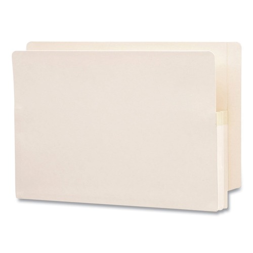 Office Jansan | Smead 76114 1.75 in. Expansion Manila End Tab File Pockets - Legal, Manila (25/Box) image number 0