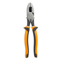 Pliers | Klein Tools 2139NEEINS 9 in. New England Nose Insulated Side Cutter Pliers with Knurled Jaws image number 3