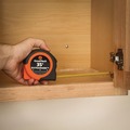 Tape Measures | Great Neck 95010 ExtraMark 1 in. x 35 ft. Steel Tape Measure - Orange/Black image number 6