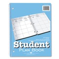 Calendars & Planners | Roaring Spring 12145 11 in. x 8.5 in. 45-Sheets 22-Weeks: Six-Subject Day Student Plan Book - Light Blue Cover (24/Carton) image number 7