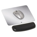  | 3M WR305LE 7 in. Leatherette Gel Mouse/Trackball Wrist Rest - Black image number 2