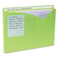 Office Jansan | C-Line 63060 Straight Tab Write-On Poly File Jackets - Letter, Assorted Colors (25/Box) image number 2