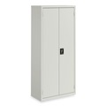 Office Filing Cabinets & Shelves | Alera 25771 30 in. x 15 in. x 66 in. 4 Shelves Economy Assembled Storage Cabinets - Light Gray image number 1