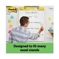 Office Jansan | Post-it Easel Pads Super Sticky 559RP 25 in. x 30 in. Vertical-Orientation Unruled Self-Stick Easel Pads - Green Headband/White Sheet (30-Sheets, 2/Carton) image number 2