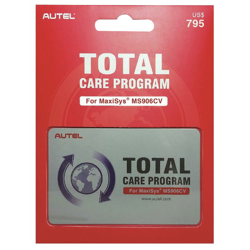 Code Readers | Autel MS906CV1YRUPDATE MaxiSYS MS906CV 1 Year Total Care Program Card image number 0