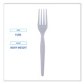 Percentage Off | Boardwalk BWKFORKHW Heavyweight Polystyrene Fork Cutlery - White (1000/Carton) image number 5