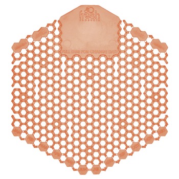 Fresh Products Wave 3D Urinal Deodorizer Screen - Mango Scent, Orange (10/Box)