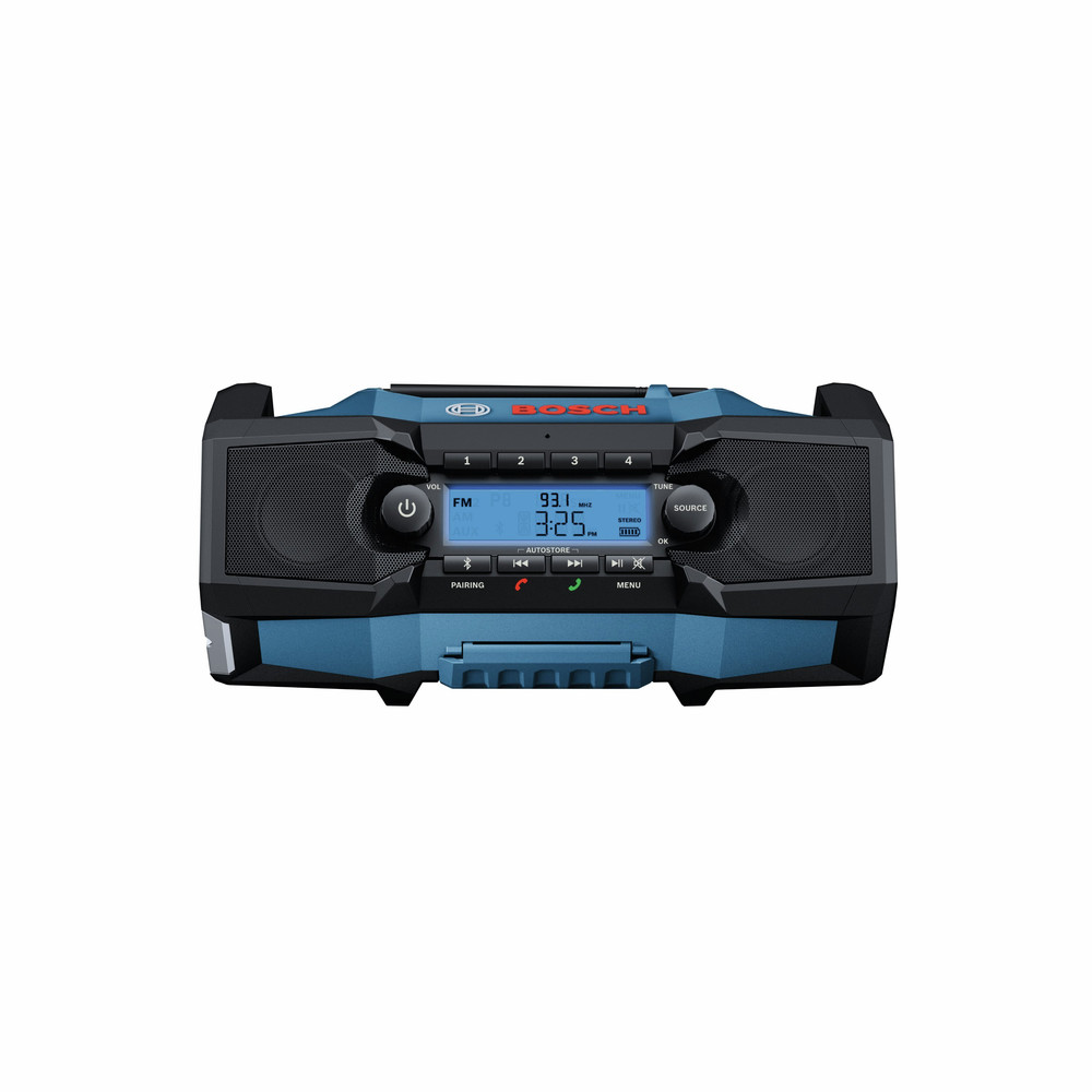 Bosch GPB18V-2CN 18V Compact Jobsite Radio with Bluetooth 5.0 | CPO Outlets