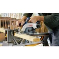 Circular Saws | Bosch GKS18V-22LB25 18V Brushless Blade-Left Lithium-Ion 6-1/2 in. Cordless Circular Saw Kit with 2 Batteries (4 Ah) image number 5