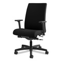 Office Chairs | HON HIWM3.A.H.U.CU10.T.SB Ignition Series 17 in. to 22 in. Seat Height Supports Up to 300 lb Mid-Back Work Chair - Black image number 2