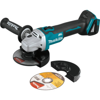 CUT OFF GRINDERS | Makita 18V LXT Lithium-Ion Brushless Cordless 4-1/2 in. / 5 in. Cut-Off/Angle Grinder with Electric Brake (Tool Only)