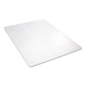 Office Jansan | Deflecto CM21242COM Economat 45 in. x 53 in. All Day Use Chair Mat Roll For Hard Floors - Clear image number 2