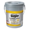 Cleaning & Janitorial Supplies | GOJO Industries 6396-06 10-1/2 in. x 12-1/4 in. Scrubbing Towels, Hand Cleaning - Fresh Citrus (6/Carton) image number 0